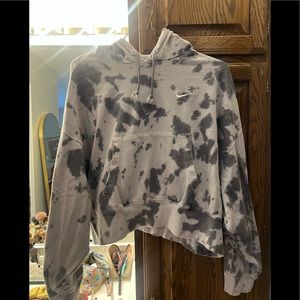 Nike TYE DYE oversized hoodie large